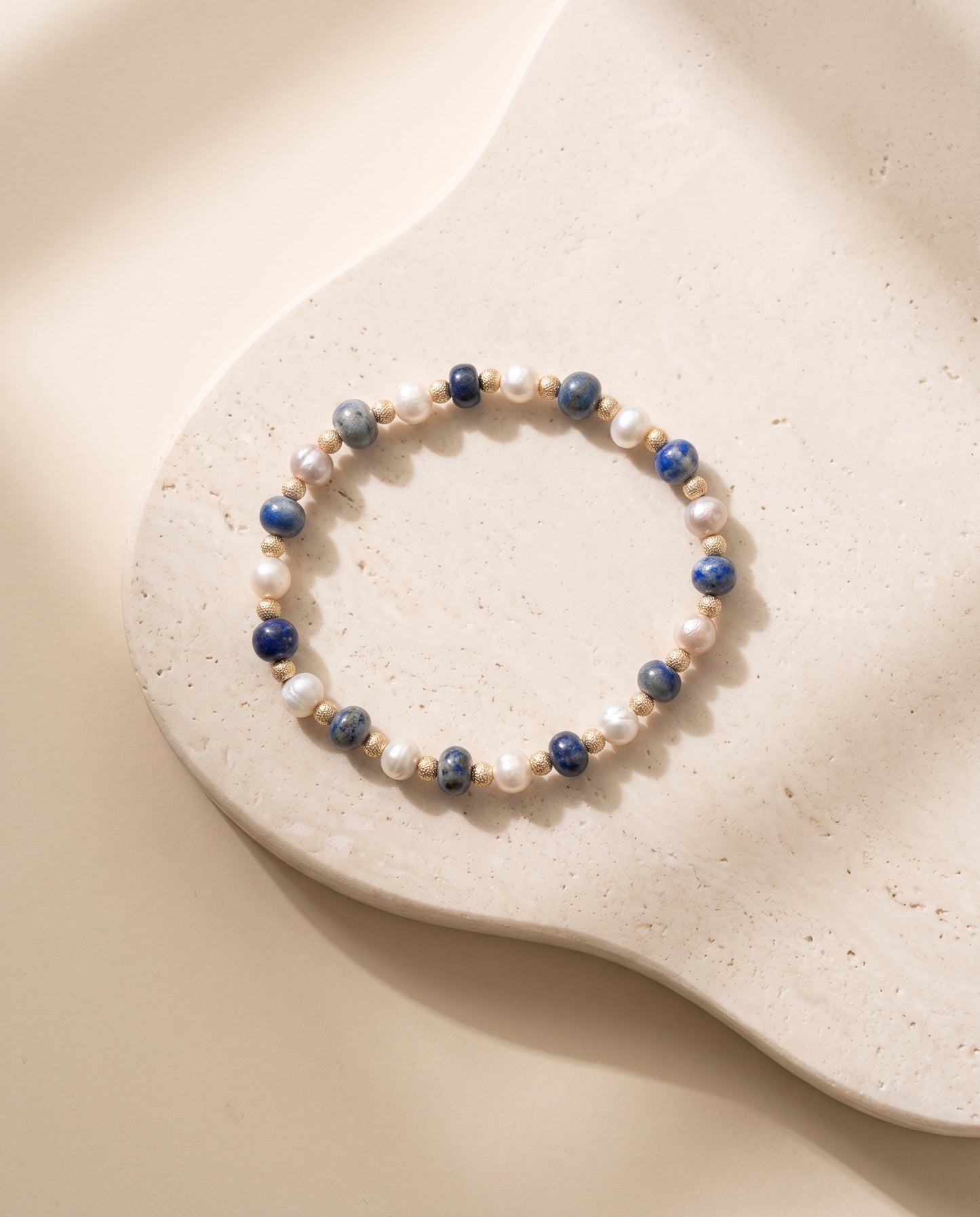 Lapis & İnci Bileklik